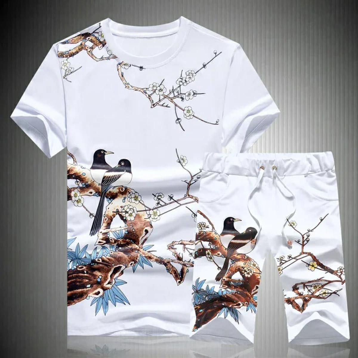 T-shirt and pant set - Birds